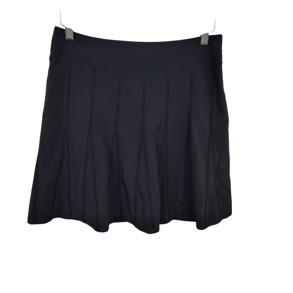 Athleta Tennis Skirt Women Size 6 Athletic Built In Shorts Zip Pocket Activewear